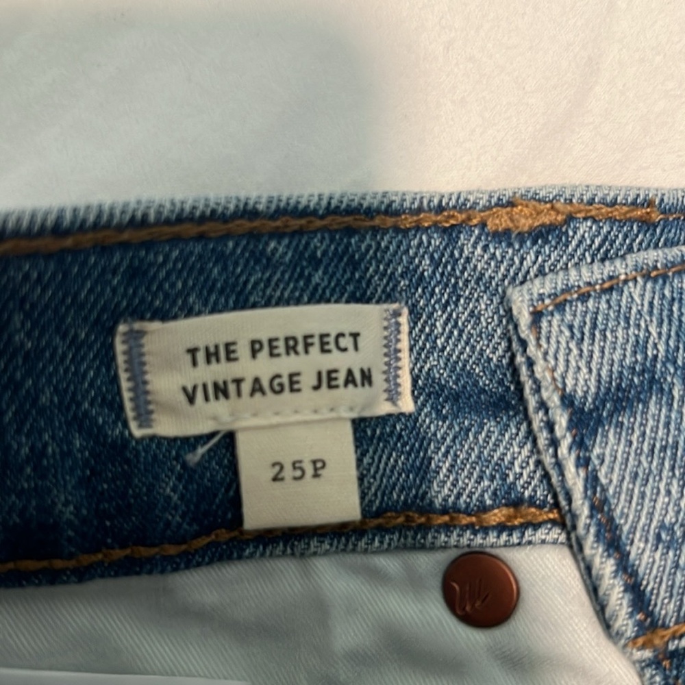 Madewell The Perfect Vintage Jeans 25P - Picture 4 of 4